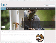 Tablet Screenshot of ibex-solutions.com